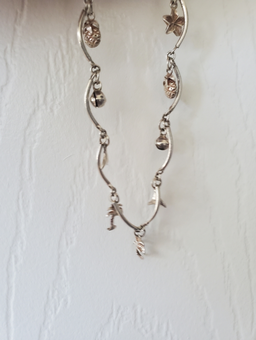 Islander Sterling Silver Anklet - Picture 8 of 14